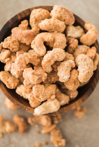 Honey Caramelised Cashews