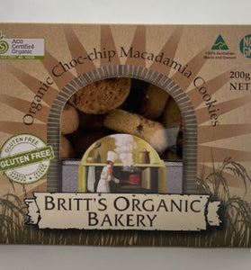 Gluten Free Choc-Chip Macadamia Cookies