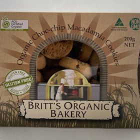 Gluten Free Choc-Chip Macadamia Cookies