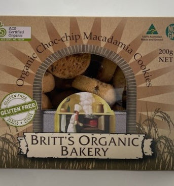 Gluten Free Choc-Chip Macadamia Cookies