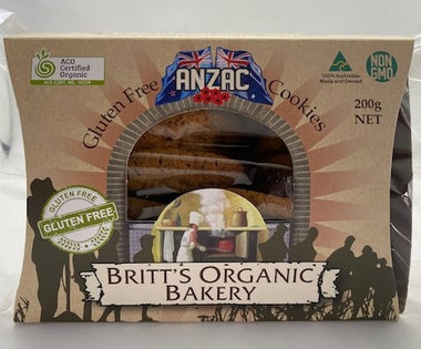 Gluten Free Anzac Cookies