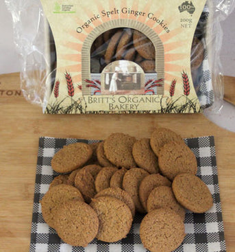 Spelt Ginger Cookies