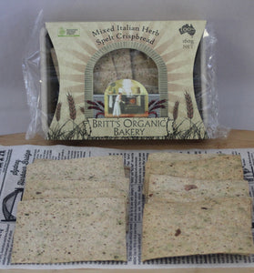 Organic Spelt Italian Herbs Crispbread